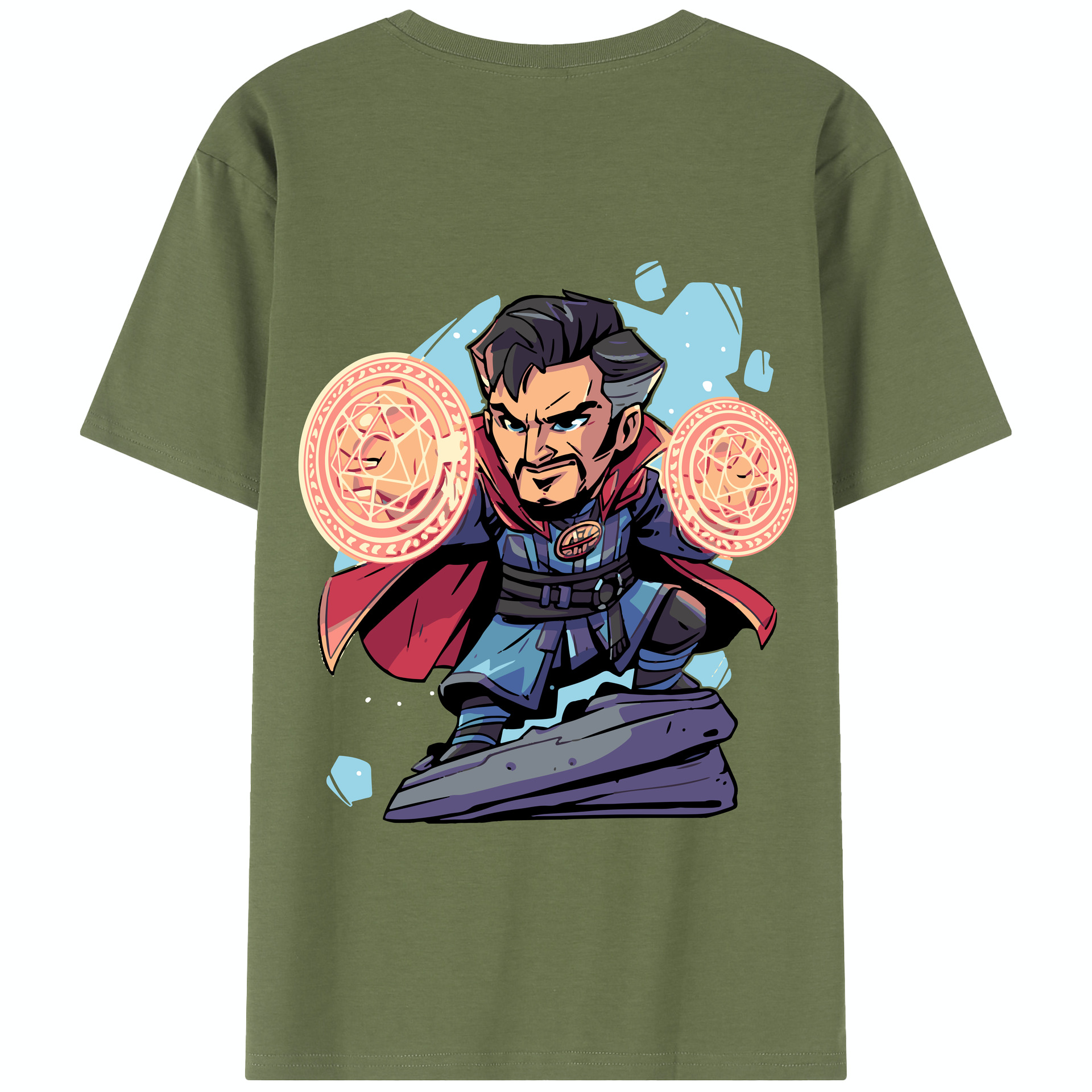 （画像用） アベンジャーズ The Avengers 綿100％半袖Tシャツ（背面プリント）